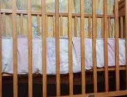 Children bed with quilt and medium bed