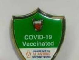 Vaccinated badge magnetic