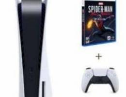 New PS5 for sale + gear + spiderman