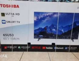 Toshiba 65"smart 4k uhd ultra HD WITH scre...