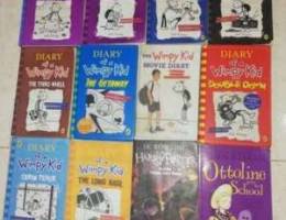 Diary of wimpy kid & Harry Potter