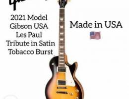 New 2021 Gibson USA Les Paul Tribute in Sa...