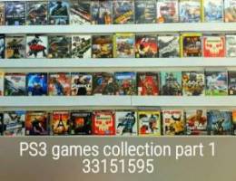 ps3 games collection part 1