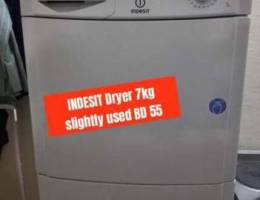 Indesit dryer 7kg in good condition for sa...