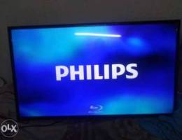 PHILIPS 55inch smart tv with Blu ray dvd p...