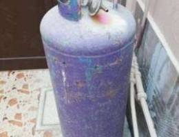 Large Gas Cylinder - with regulator - with...