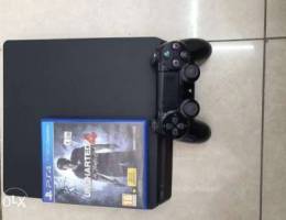 Ps4 slim 500gb with one gear n all cables ...