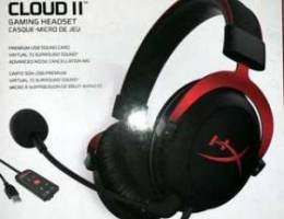 Ù„Ù„Ø¨ÙŠØ¹ hyperx cloud 2 Ø¬Ø¯ÙŠØ¯Ø©