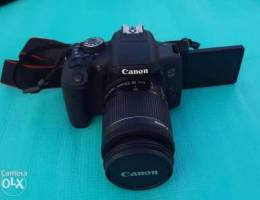 Canon 750D with STM kit lens 18-55 mm