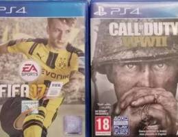 Call of duty WWII & Fifa 17