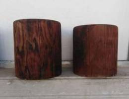 Solid cylinder wood