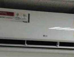 LG 1.5 ton inverter ac new gas 410 power s...