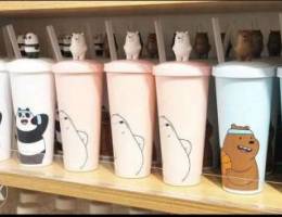 we bear plastic tumbler cup