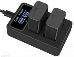 Sony A6400 Camera Dual Battery Charger (NP...
