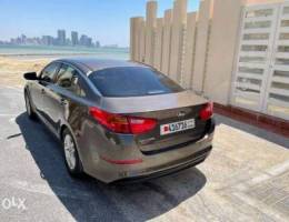 Kia Optima model 2014 km 17000 brown color