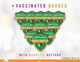 Vaccinated Badges for Restaurants Staff an...