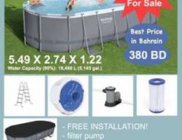 forsale swimming pool with all accessories...