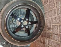 Car RIMS with new Tyre