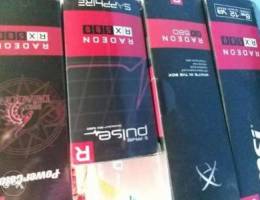 AMD graphic cards - Rx580 and 480