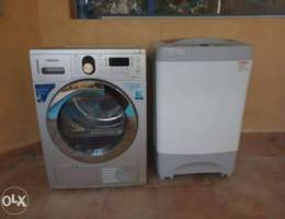 Samsong mashing machine & Samsong dryer in...