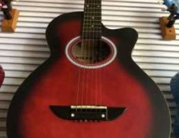 38â€ acoustic guitars with plastic back sid...