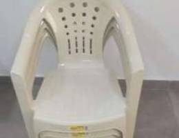 Heavy-duty plastic chairs