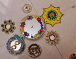 Diwali decoration items, candle holder
