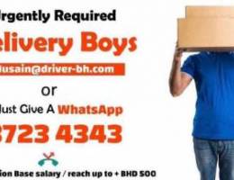 Urgent need Delivery boy