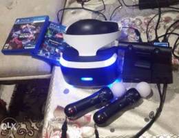 Ps Vr With Games and all the accessories