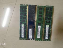 Ram 8GB, 2GB , 512MB