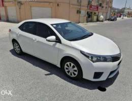 Toyota Corolla xli 1.6 model 2014 single o...