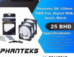 Phanteks SK 120mm PWM Fan, Digital RGB, 3p...