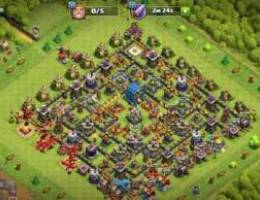 Clash of clans town hall level 12