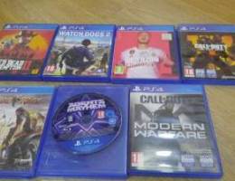 Red dead 2 Watch dogs2 Fifa20 Black ops4 C...