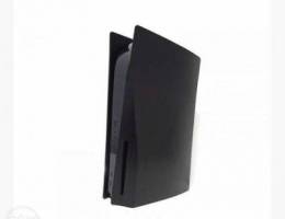 ps5 black plastic cover ( new )