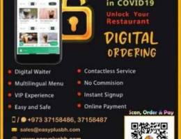 Digital Ordering System For Restaurants