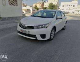 Toyota Corolla xli 1.6 model 2014