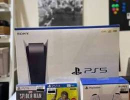 New PS5 with 2Consoles and 2 CDs