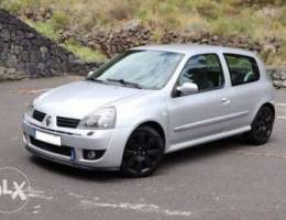 Wanted clean Renault Clio 182
