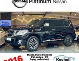 Nissan Patrol *Platinum * V8 2016 Agent ma...