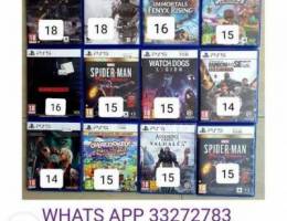 Ps5 games used ( Ø¨Ù„ÙŠØ³ØªÙŠØ´Ù† Ù¥ Ø´Ø±ÙŠØ· Ù…Ø³ØªØ®Ø¯Ù…) F...