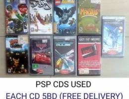 Psp cds n nintendo ds cd each cd 5bd Ù…Ø³ØªØ®Ø¯...