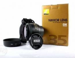 NikonÂ AF-S DX NIKKOR 35mm f/1.8G Lens