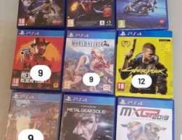 New and used ps5 and ps4 games