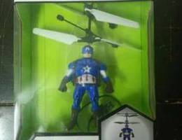 Captain america flying toy