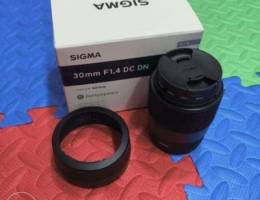 Used Sigma 30mm f/1.4 DC DN for Sony E