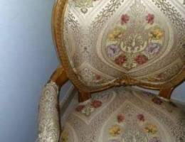 Antique Gold Armchairs