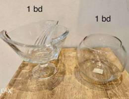 Glass serving bowls ØµØ­ÙˆÙ† Ø²Ø¬Ø§Ø¬ÙŠÙ‡ Ù„Ù„Ø¶ÙŠØ§ÙÙ‡