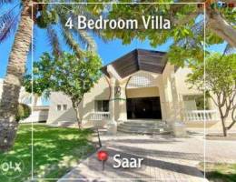 large four bedroom villa close Saudi cause...