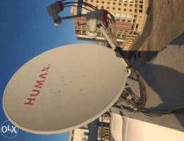 new satellite receiver Airtel Dish fixing ...